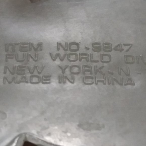 VTG Fun World Glow in the Dark Skeleton Prop Halloween Decor #9847 Lot of 2 - Picture 12 of 15